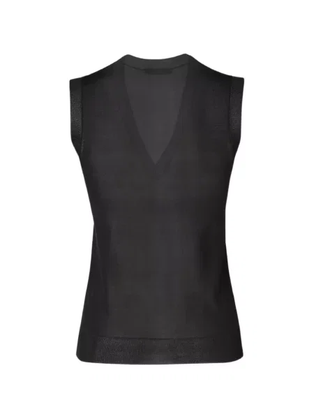 Pulover Fendi de mătase negru