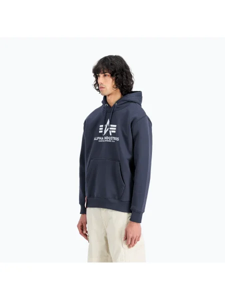 Pulover Alpha Industries albastru închis