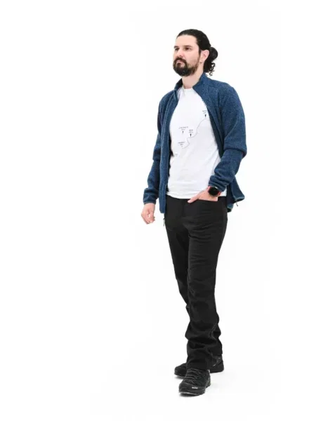 Turbat Polaris Mns Штани спортивні Софтшел чорний