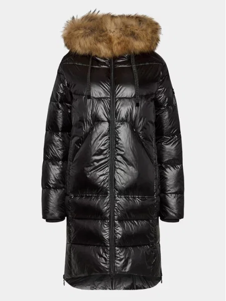 Frieda & Freddies Παλτό χειμωνιάτικο μαύρο