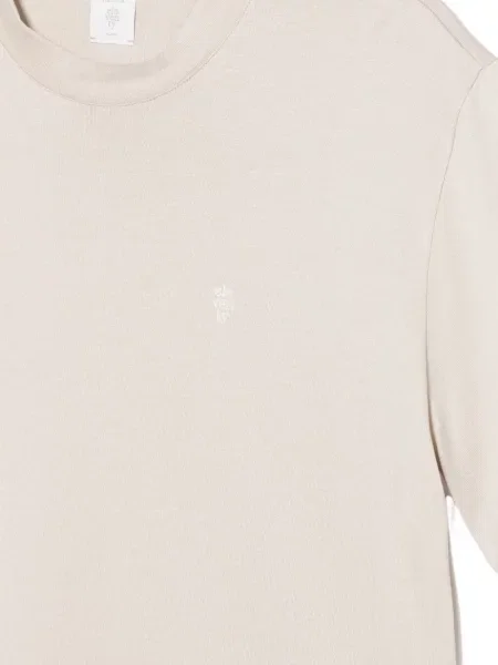 Tricou Eleventy cu broderie