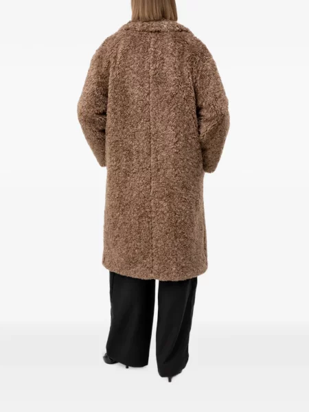 Αρκουδάκι παλτό Hugo διπλόκουμπα καφέ