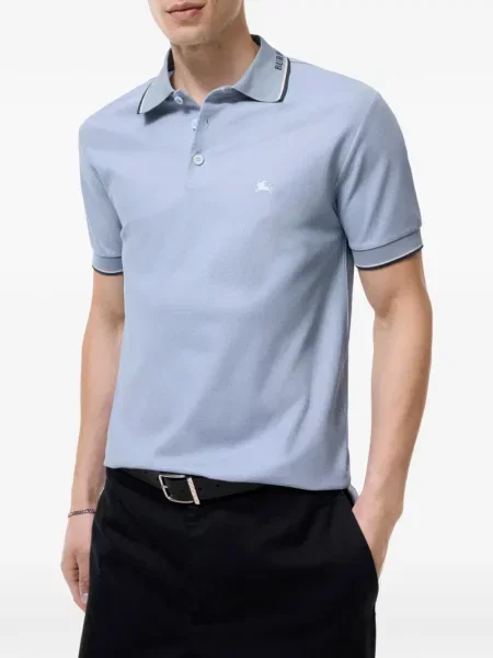 S límcem polotričko Burberry s autogramem modré