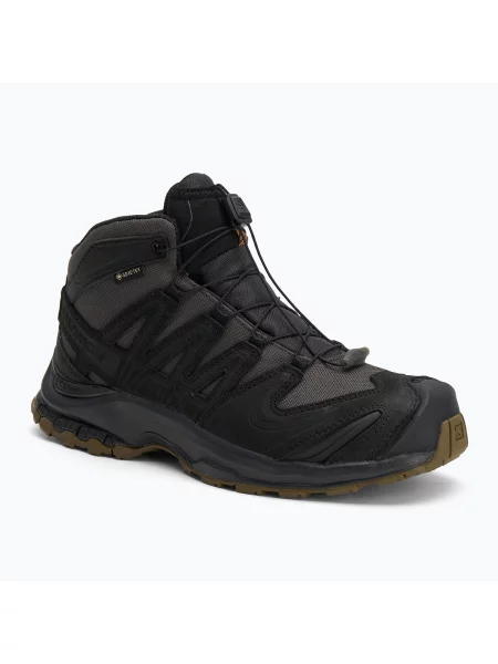 Încălțăminte de trekking pentru bărbați Salomon XA Tracker GTX black/asphalt/coyote brown negru