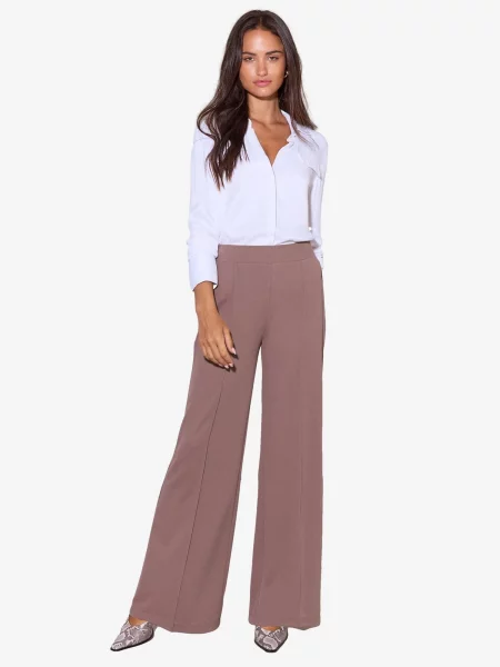 Lipsy Pantaloni deschis maro
