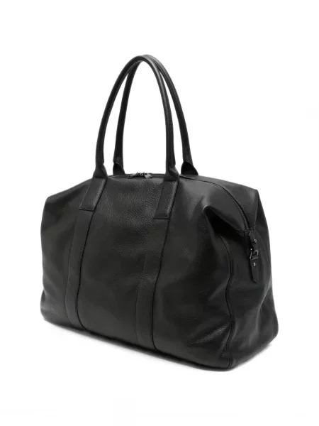 Geantă Canali din piele negru