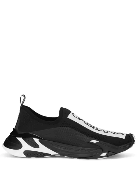 Sneakerși Dolce & Gabbana Sorrento slip-on negru