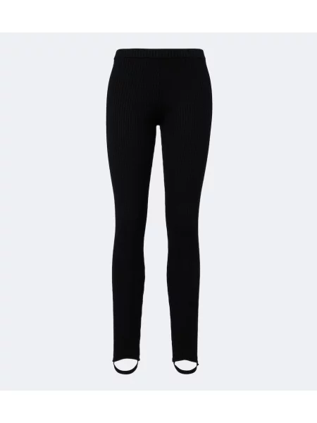 Leggings The Frankie Shop de lână negru