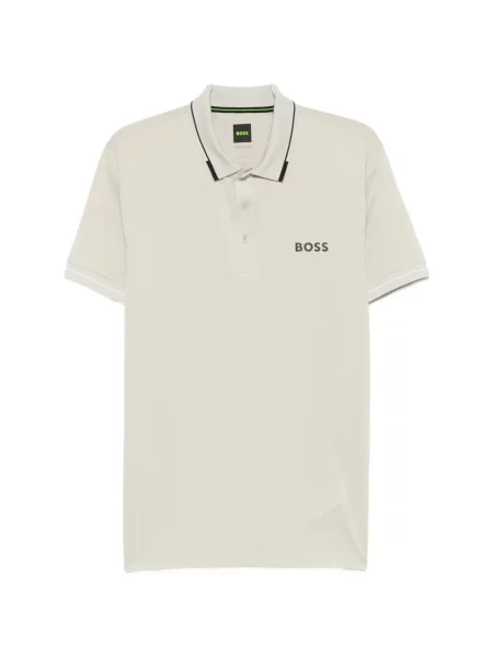 Tricou polo Boss cu imagine
