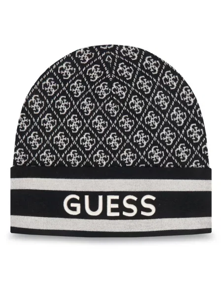 Guess Czapka czarny