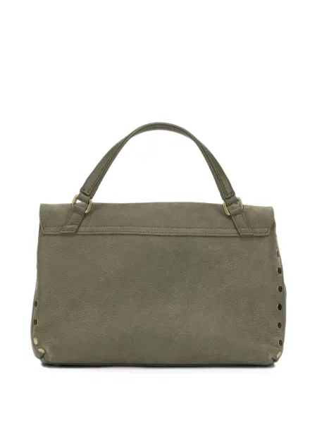 Geantă shopper Zanellato din piele verde