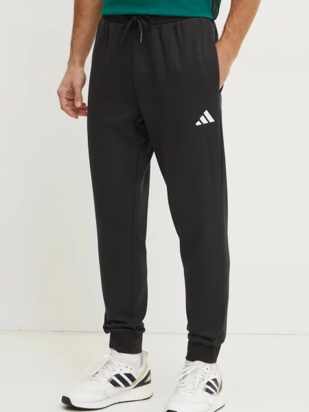 Adidas pantaloni de trening Feelcozy neted negru