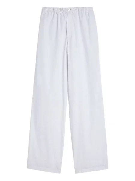 Pantaloni Jil Sander alb