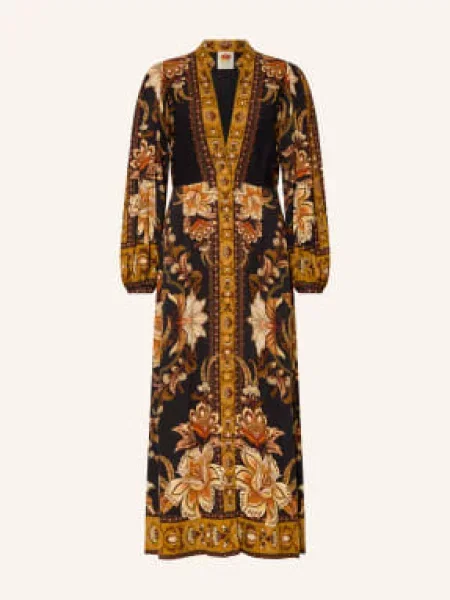 Farm Rio Sukienka Majestic Garden schwarz czarna