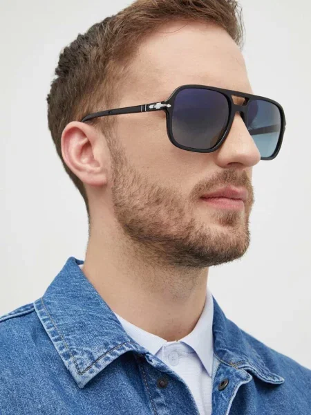 Сонцезахисні окуляри Persol чорний
