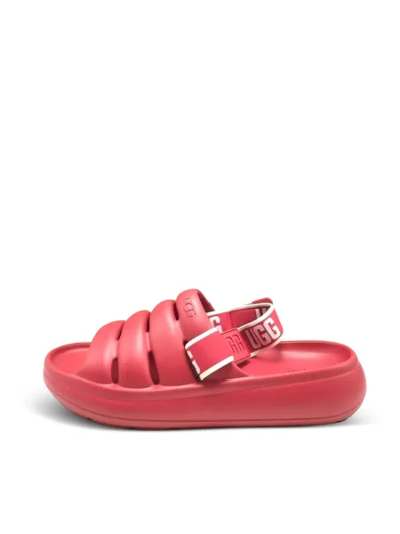 Klapki Ugg czerwone