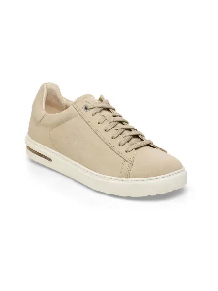 Sneakersy Birkenstock zamszowe beżowe