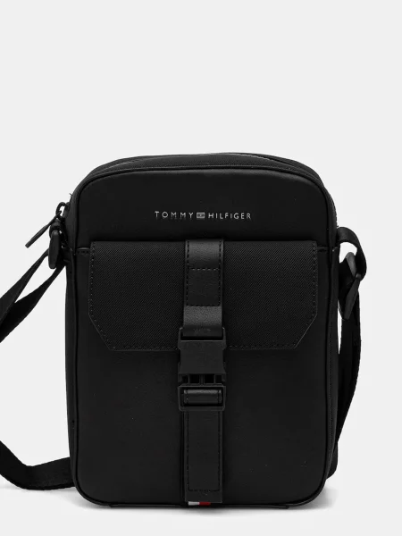 Чанта през рамо Tommy Hilfiger черно