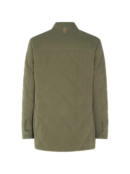 Matlasat palton Canali verde