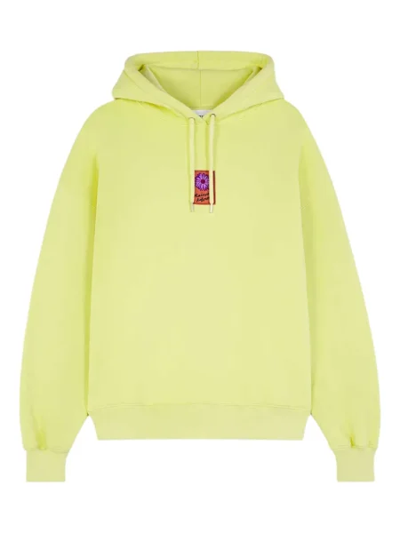 Șnur de strângere hanorac cu glugă Maison Kitsune cu glugă galben