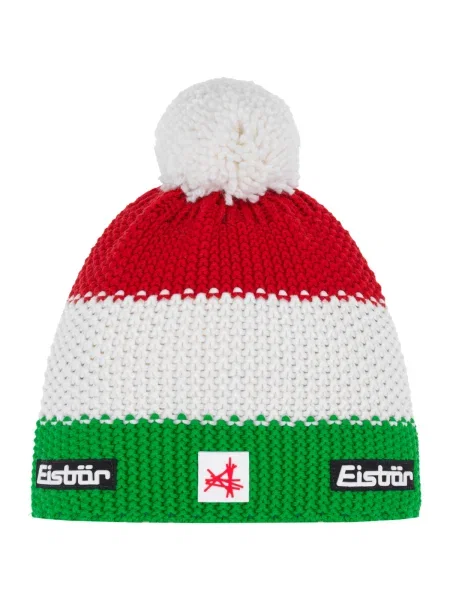 Căciulă Eisbär cu pompoane verde