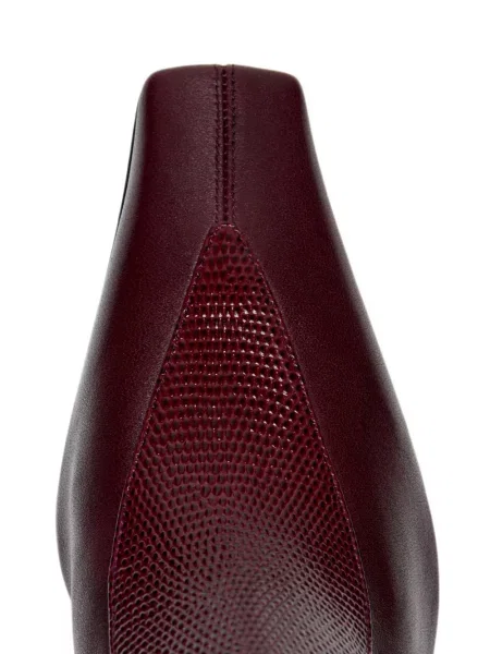 Bőr bakancs Proenza Schouler piros