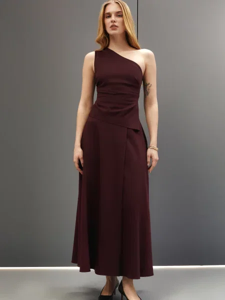 Спідниця максі Gepur бордовий