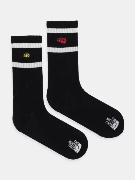 Șosete The North Face Everyday Crew TNF Icons Sock TNF Black S negru