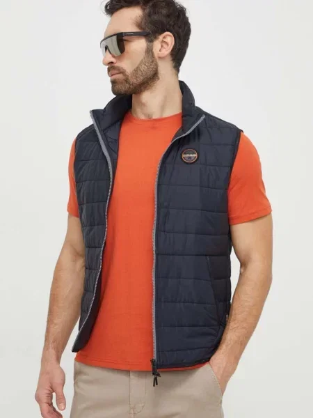 Елек Napapijri Acalmar Vest 6 мъжки преходен модел черно