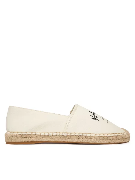 Espadrile KARL LAGERFELD Écru