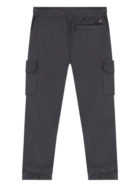 Spodnie cargo dziecięce Tommy Hilfiger szare