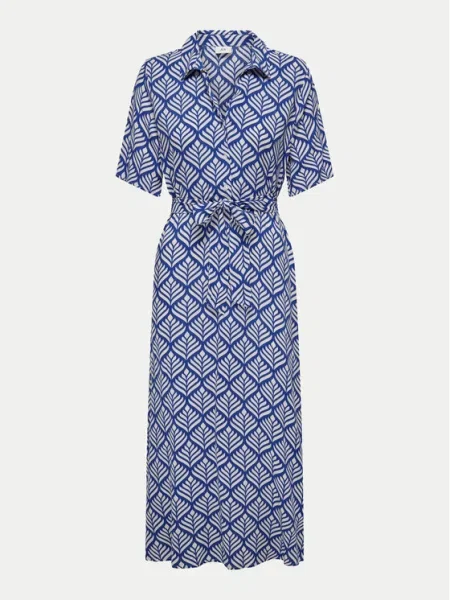 JDY Rochie tip cămașă Starr albastru