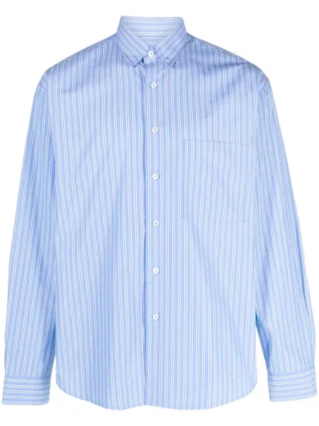 Дълго риза Lanvin синьо