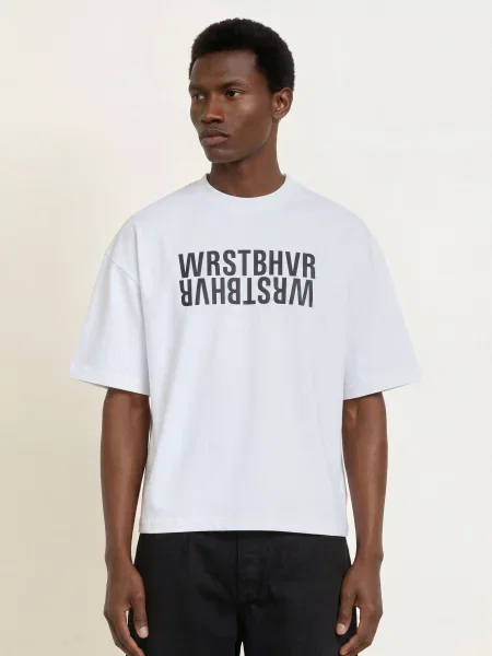 Wrstbhvr Tričko Rasmus v2 / černá bílá