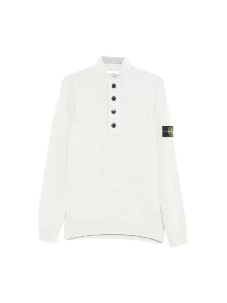 Sweter Stone Island z kamieniami beżowy