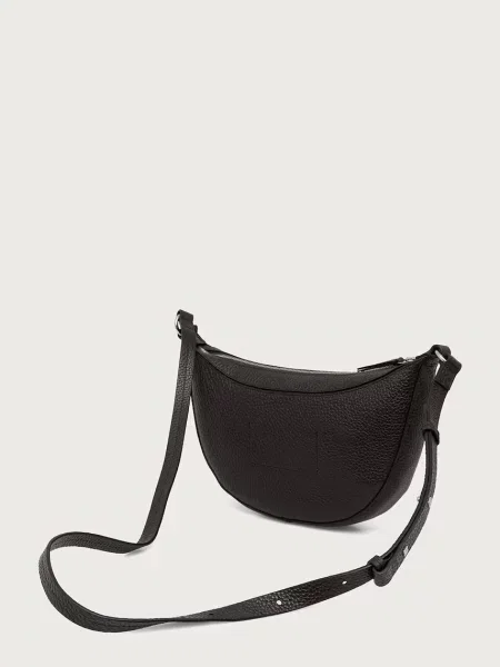 Marc O'Polo torebka hobo skórzana brązowa