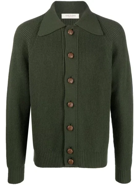 Cardigan Giuliva Heritage verde