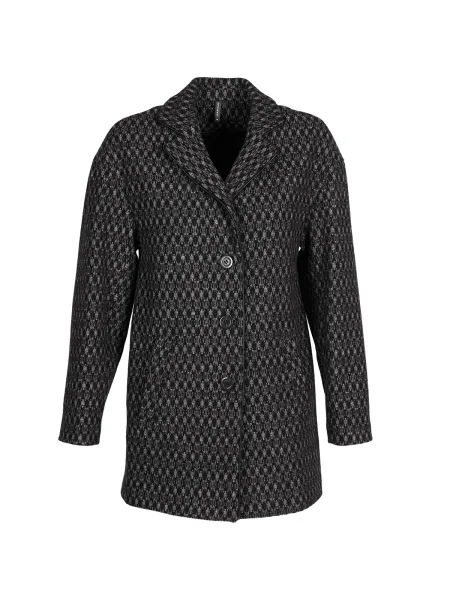 Kabát Naf Naf čierna