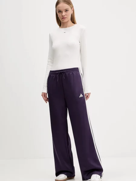 Спортивні штани adidas Stadium Tp з аплікацією фіолетовий