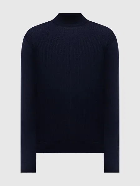 Шерстяная водолазка Stefano Ricci синяя