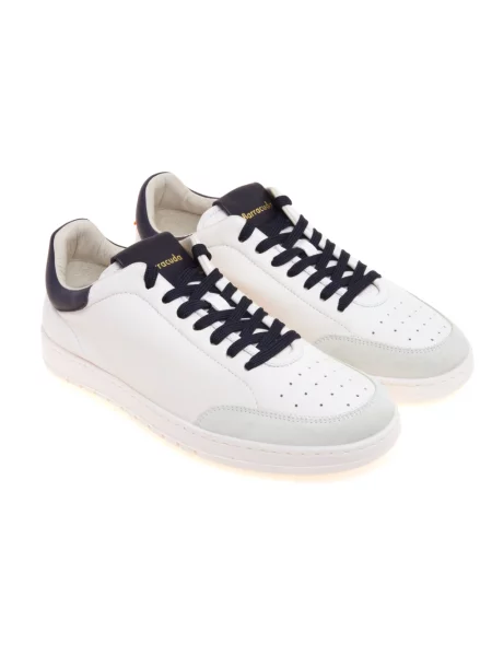 Sneakersy Barracuda skórzane białe