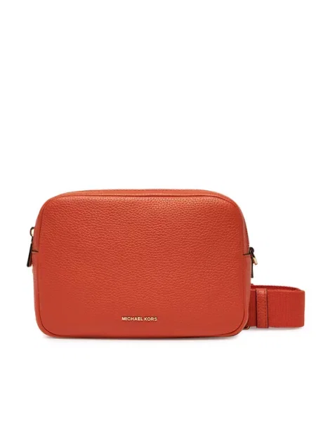 Ročna torba MICHAEL Michael Kors oranžna