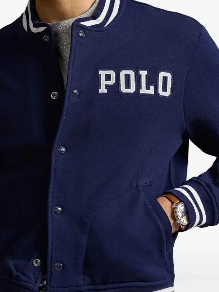 Slip de baie Polo Ralph Lauren cu imagine din jerseu alb