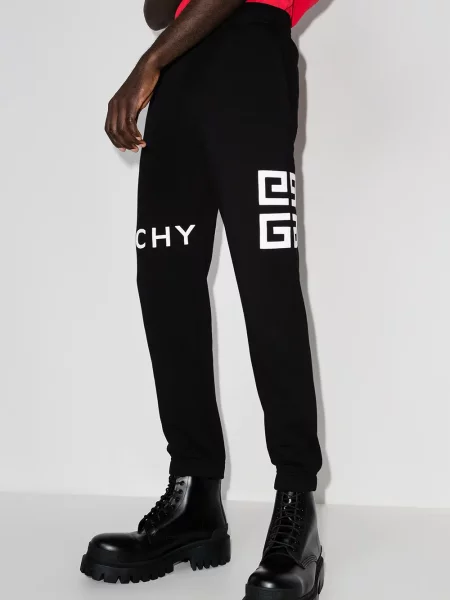 Τρέξιμο παντελόνι Givenchy με κέντημα μαύρο