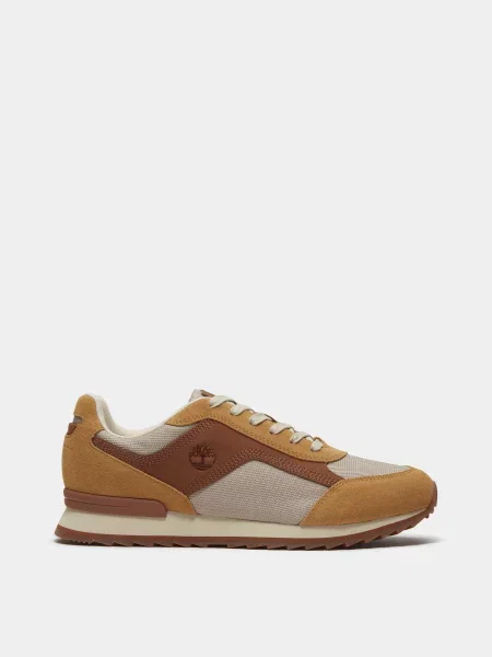 Кожаные кроссовки Timberland желтые