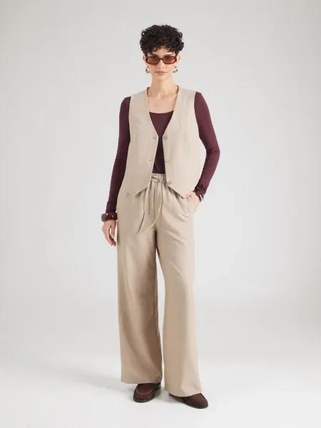 VERO MODA Tričko VMMAXI vínovo červená