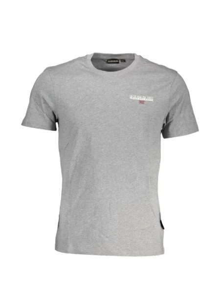 Tricou Napapijri cu imagine gri