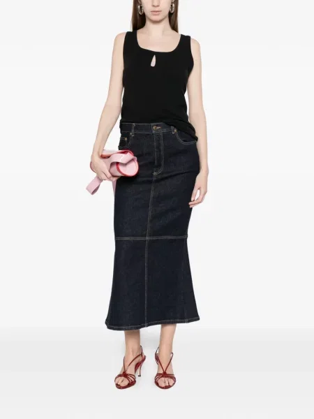 Top Victoria Beckham negru