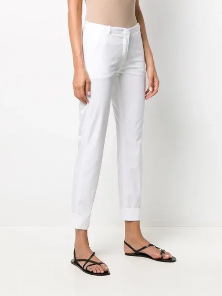 Decupat pantaloni Fabiana Filippi alb