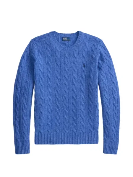 Scurt șapcă Polo Ralph Lauren cu broderie din jerseu maro